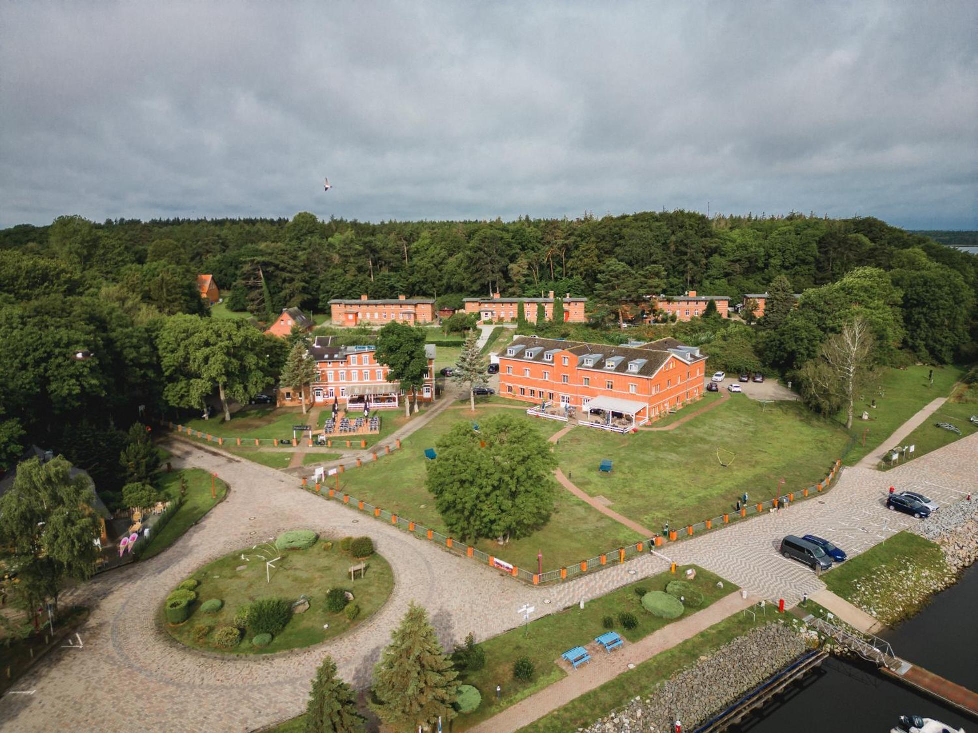 Hotel Seeblick Barhoft Kültér fotó